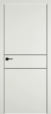 Urban 2 H 800*2000 Emalex MidWhite Black Edge молдинг черный