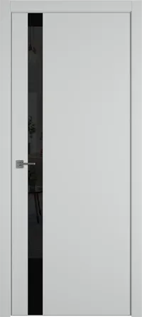 Urban 1 SV черный лак 800*2000 Emalex Steel Silver Edge