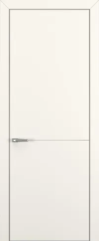 Квалитет К10 800*2000 Молочный матовый ALU Серая с 4-х молдинг серебро (Mh) зпп Eclipse 3.0 под 2 петли зпз 196 REVERS R