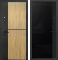 9 см Smart 2 Lacobel Black Сатин черный 860*2050 R