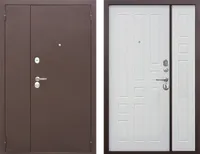 Гарда 7.5 (двупольная) Медный антик Белый ясень 1200*2050 R