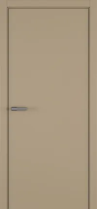 Elen ДГ ART Lite 800*2000 Бежевая эмаль ALU Черная с 4-х зпз 196 под 2 петли