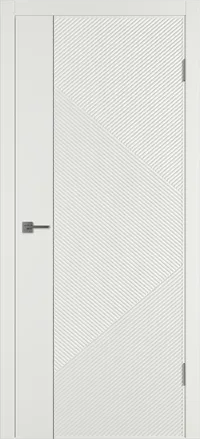 Linea ART1 ДГ 800*2000 Мокко эмаль Молдинг Серебро
