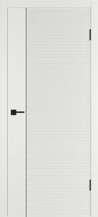 Linea HR1 ДГ 800*2000 Мокко эмаль Молдинг Черный