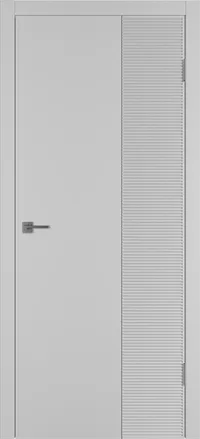 Linea HR2 ДГ 800*2000 Серебро эмаль Молдинг Серебро