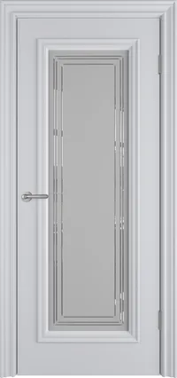 Antique Luxe 1 ДО Crystal Cloud 800*2000 Светло-серая эмаль