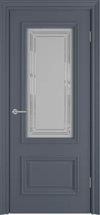 Antique Luxe 2 ДО Crystal Cloud 800*2000 Графит эмаль