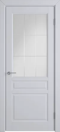 Stockholm ДО Crystal Cloud Cross 800*2000 Светло-серая эмаль