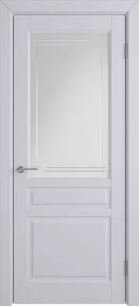 Stockholm ДО Crystal Cloud Line 800*2000 Светло-серая эмаль