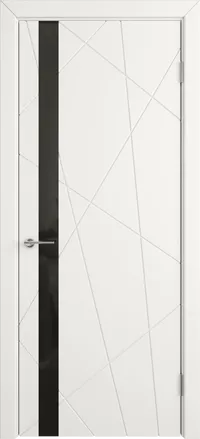 Flitta ДО Black gloss 800*2000 Мокко эмаль