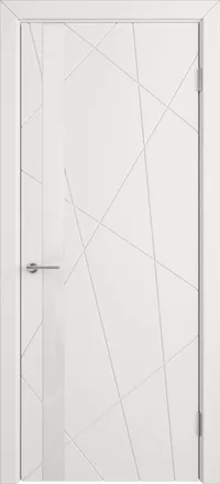 Flitta ДО White gloss 800*2000 Мокко эмаль