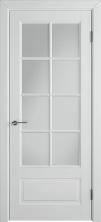 Glanta Ett ДО white cloud 800*2000 Серебро эмаль