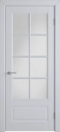 Glanta Ett ДО white cloud 800*2000 Светло-серая эмаль