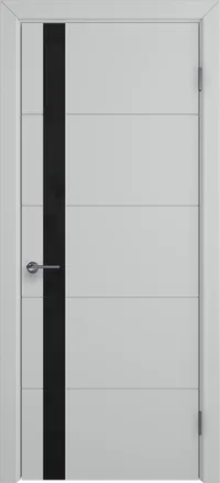Trivia Black gloss 800*2000 Серебро эмаль
