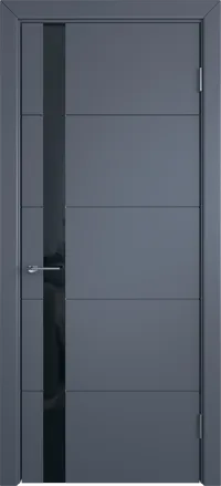 Trivia Black gloss 800*2000 Графит эмаль