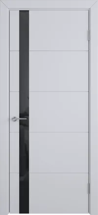 Trivia Black gloss 800*2000 Светло-серая эмаль