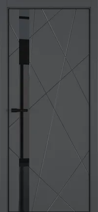 Chaos ДО ART Lite черный лак 800*2000 Темно-серая эмаль ALU Черная с 4-х зпз 196 зпп Eclipse