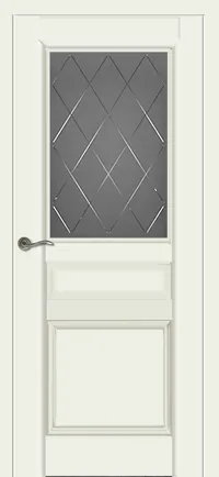 Валенсия м. ДО графит с фрезеровкой 800*2000 Белый (65)