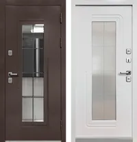 Luxor Termo 7 Букле шоколад Эмалит белый 860*2050 R