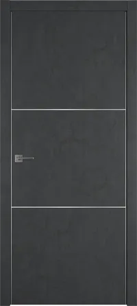 Urban 2 800*2000 Jet loft Silver Edge Молдинг Серебро