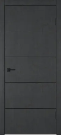 Urban 4 800*2000 Jet loft Black Edge Молдинг Черный