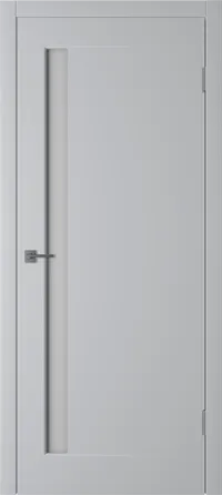 Эклипс 1 ДО мателюкс 800*2000 Светло-серая эмаль L