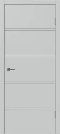 Бостон ДГ 800*2000 Серебро эмаль