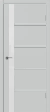 Бостон ДО белый лак 800*2000 Серебро эмаль