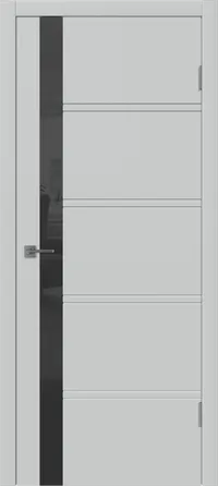 Бостон ДО черный лак 800*2000 Серебро эмаль