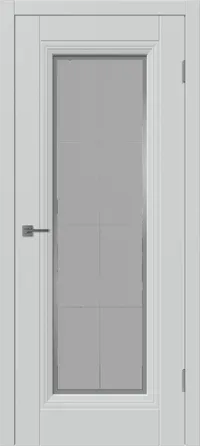 Барселона 1 ДО матовое с рисунком 800*2000 Серебро эмаль