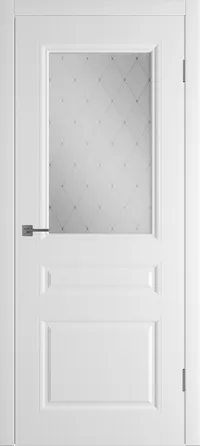 Челси ДО матовое с рисунком 800*2000 Белая эмаль зпз 196