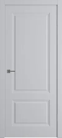 Норра 2 ДГ 800*2000 Светло-серая эмаль зпз 196