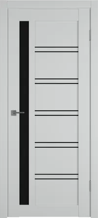 E38 ДО Black gloss 800*2000 Emalex Steel