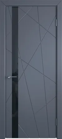 К5 COLORIT ДО черный лак 800*2000 Графит эмаль