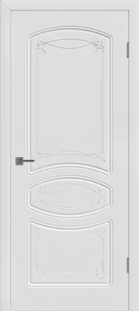 Версаль эст. ДГ 800*2000 Белая эмаль