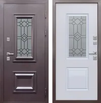 Termo 3 Шоколад Велюр белый софт с фигурной вставкой 860*2050 R