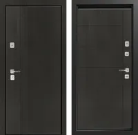 Сталлер Comfort 3K 8мм ЮП-22 ПВХ Венге/ЮП-6 ПВХ Венге Глаз По центру Ноч. 960*2050 L