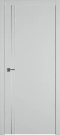 Urban 2 V 800*2000 Emalex Steel Silver Edge Молдинг серебро накладной зпп Eclipse зпз 196