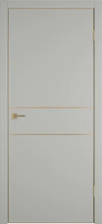 Urban 2 H 800*2000 Emalex Taupe Gold Edge Молдинг Золото