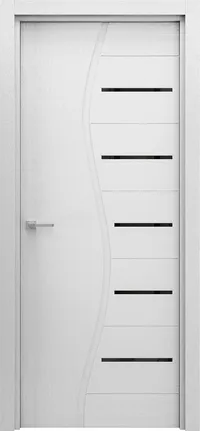 Волна ПО стекло черное 800*2000 Белый