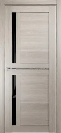 Квадро 11 ПО черный лак 800*2000 Капучино