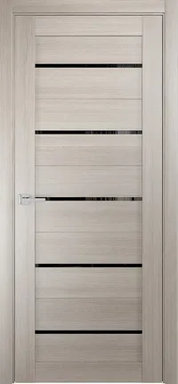 Квадро 5 ДО черный лак 800*2000 Капучино