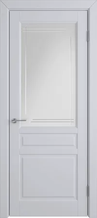 Integra 10 ДО Crystal Cloud Line 800*2000 Светло-серая эмаль