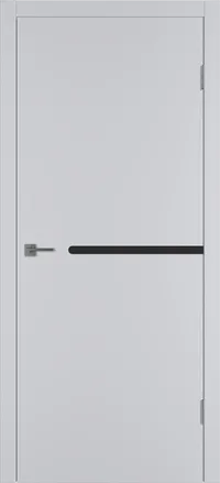 Integra 60 ДО Black gloss 800*2000 Светло-серая эмаль