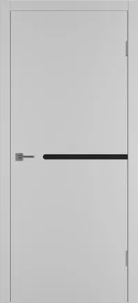 Integra 60 ДО Black gloss 800*2000 Серебро эмаль