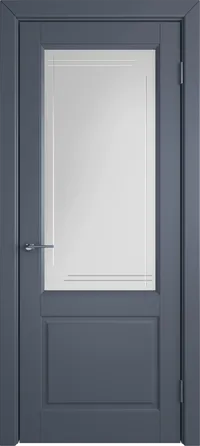 Integra 9 ДО Crystal Cloud Line 800*2000 Графит эмаль