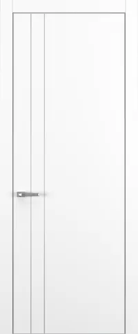 Квалитет К15 800*2000 Белый матовый ALU Серая с 4-х молдинг серебро (Mh) зпп Eclipse 3.0 под 2 петли зпз 196 REVERS R