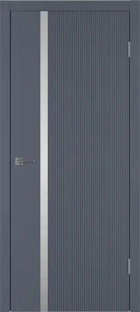 Integra 49 ДО Silver cloud 800*2000 Графит эмаль