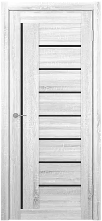 ST3 ДО черный лак 800*2000 Сонома светлый (Ю)