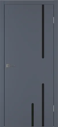 Integra 63 ДО Black gloss 800*2000 Графит эмаль